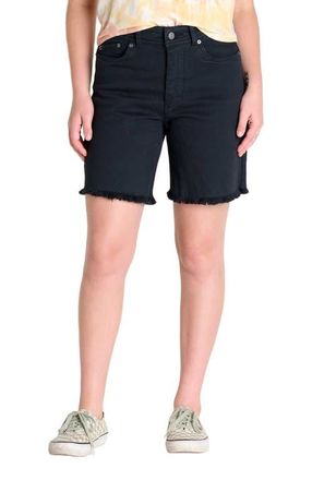 Toad & Co Womens Balsam Cutoff Short in Washed Black at Nordstrom, Size 0