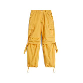 Freddy Pantaloni cargo da donna in tessuto popeline tinto capo