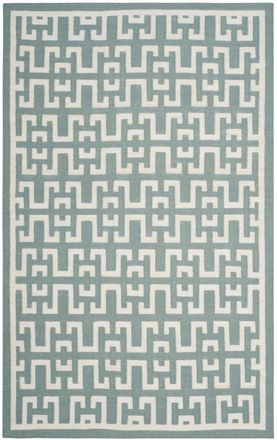 Safavieh Alfombra seda de pl&aacute;tano verde/neutrale 122 x 183 cm