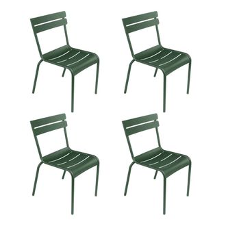 Fermob Luxembourg Stuhl, zederngr&uuml;n (4er-Set)