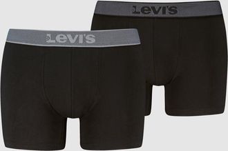 Levi's Twill Boxer Brief 2 pack - Hombre - 2XL - Negro / Black
