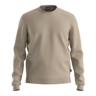 HUGO BOSS Heren, Truien, Beige, Maat: S Wol
