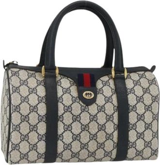 Gucci Pre-owned Handbags, female, Multicolor, Size: ONE SIZE Pre-owned Boston Bag