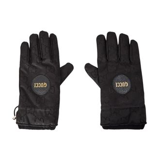 Gucci GG Monogram Logo Handschoenen - Heren - Handschoenen - Zwart - 9 IN - Kasjmier - Accessoires