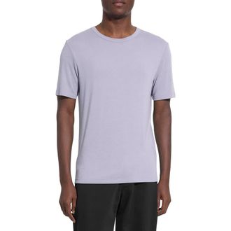 Theory Essential T-Shirt in Gray Lilac at Nordstrom, Size Xx-Large
