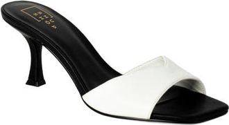 Shushop Holiday Mule in Black And White at Nordstrom, Size 8.5