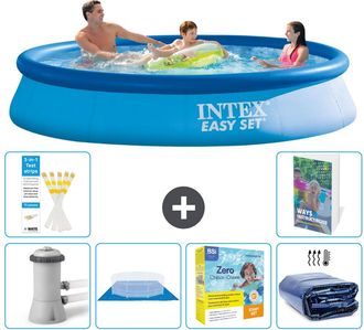 Intex Piscina Easy Set Redonda - 366x76 Cm - 7-piezas S245
