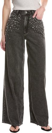 Rag & Bone Featherweight Sofie High-Rise Full Wide Leg Jean