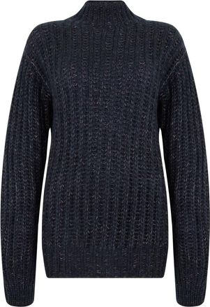 Moorer Turtleneck Trui - Dames - Coltruien - Blauw - XS - Katoen - Truien & Vesten
