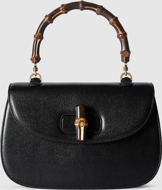 Gucci Bamboo 1947 Medium Bag, Black, Leather