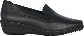 Ara Wijde pasvorm damesloafer - zwart - Dames - Loafers - Zwart - 36 1/2 EU - Leer - Schoenen