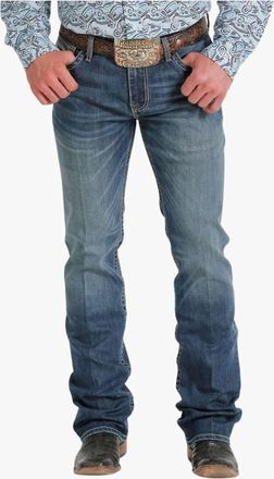 Cinch Ian Slim Fit Jeans In Dark Stonewash