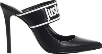 Just Cavalli D&eacute;collet&eacute; - Dames - Muiltjes - Zwart - 35 EU - Schoenen