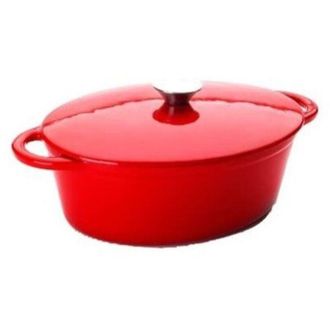 Ibili Cocotte Ibili Oval 726027r 27x21 3,3l Roja