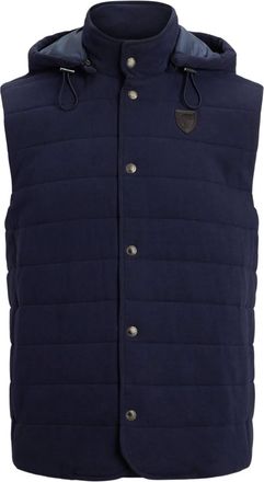 Polo Ralph Lauren Gilet trapuntato con cappuccio - Blu