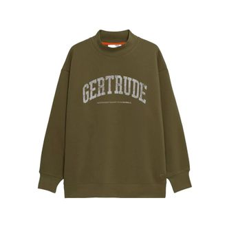 Gertrude Dames, Sweatshirts & Hoodies, Groen, Maat: S