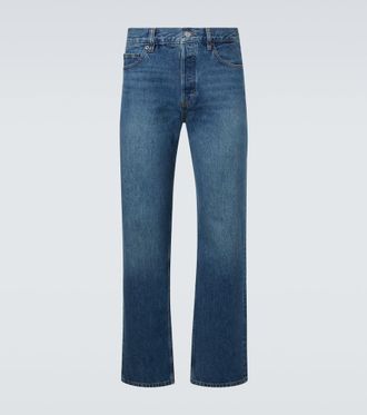 Frame Denim Relaxed distressed straight jeans