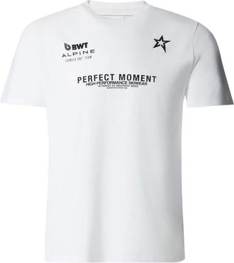 Perfect Moment T-shirt Alpine con stampa - Bianco