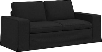 vidaXL Sof&aacute; Negro 182 X 80 X 82 Cm Tela Vidaxl