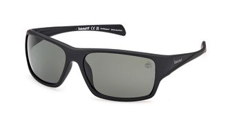 Timberland TB00017 Polarized 02R Mens Sunglasses Black Size 61
