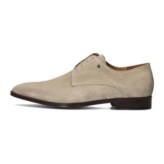 Van Bommel Beige Elegante Schoenen Sbm-30118 - Heren - Veterschoenen - Beige - 41 1/2 EU - Schoenen