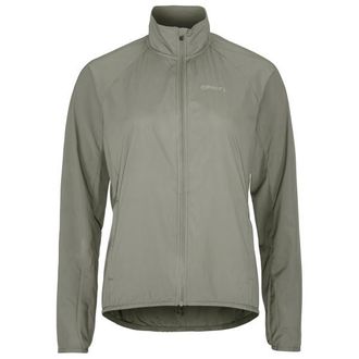 Craft Core Essence Wind Jacket Laufjacke f&uuml;r Damen | grau/oliv