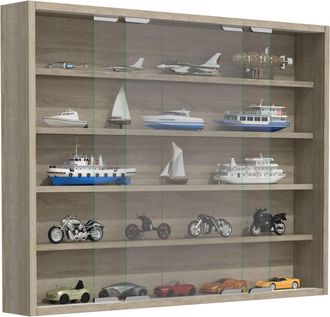 ebuy24 Ebuy24 - Estuche De Cristal Vcm Colgante Estuche De Cristal Con Vidrio De Seguridad Esg Dimensiones Aprox. Al. Al. 60 X An. 77 X P. 10 Cm Gabinete Col