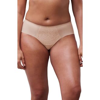 Chantelle Maris Hipster Briefs in Beige Blush at Nordstrom, Size X-Large