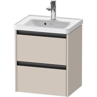 Duravit Ketho.2 Mueble Bajo Lavabo, 484x549x375mm, Para D-neo - Duravit