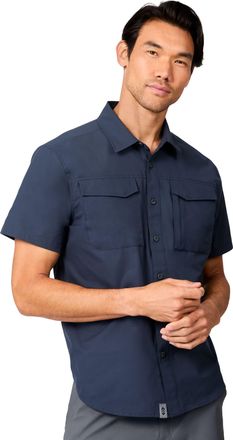 Free Country Mens Sedona Rip-Stop Short Sleeve Explorer Shirt