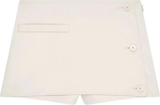 Courr&egrave;ges Mujer, Pantalones cortos, Beige, Talla: M