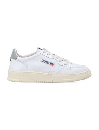 Autry White Color-Block Sneakers