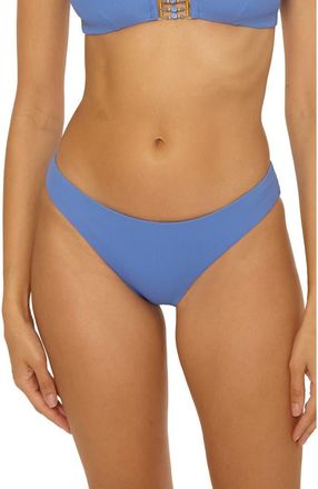 BECCA by Rebecca Virtue Modern Edge Adela Hipster Bikini Bottoms in Coastal at Nordstrom, Size X-Small