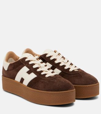 Hogan Hogan Cool suede platform sneakers