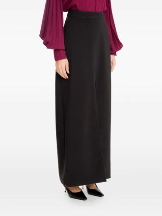 OLYMPIAH slit onga skirt - Black
