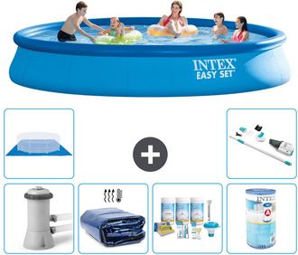 Intex Piscina Easy Set Redonda - 457x84 Cm - 8-piezas S31217