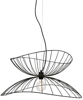 Globen Lighting Flexible Design Pendellampe Ray &oslash; 70 cm - Schwarz