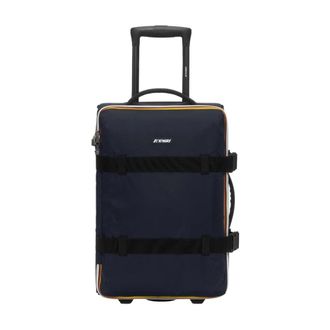 K-Way Reistrolley Blossac met functionele vakken - unisex - Handbagage koffer - Zwart - ONE Size - Nylon - Koffers