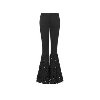 Moschino Pantalone San Gallo - Dames - Broeken - Zwart - Maat: M Katoen