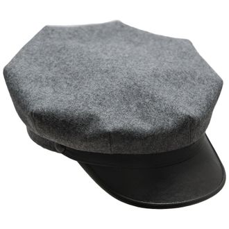 Sterkowski Vintage Motorcycle Brando Style Cap UK 7 1/4 Gray