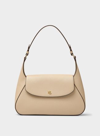 Lauren Ralph Lauren Womens Schylar textured leather shoulder bag