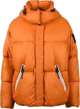 Peuterey Orange Faith Hooded Down Jacket