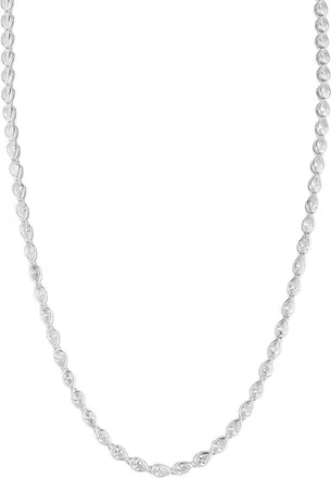 Glaze Jewelry Silver Cz Necklace