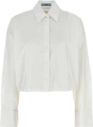 Prada White poplin shirt