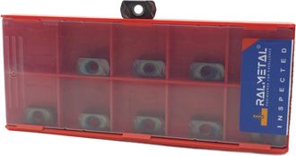 OEM Inserto De Fresado De M&uacute;ltiples Filos Lnmu0303zer Jt-253 60 Hrc - 10 Unidades