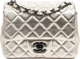 Chanel Borsa trapuntata con catena - Oro