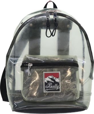 Bally Vintage Vinyl Plastic Backpack Bag (Pre-Owned)