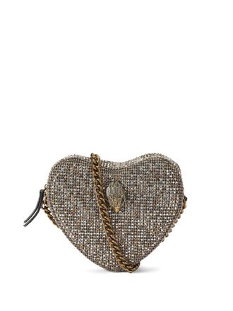 Kurt Geiger Kensington Heart schoudertas - Beige