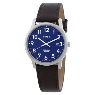 Timex Easy Reader Quartz Blue Dial Ladies Watch TW2V75200