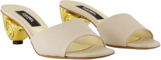 Carel Womens Naiade Sandals - Carel Leather White Calfskin Shoes